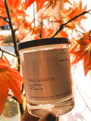 Fall Hearth Candle