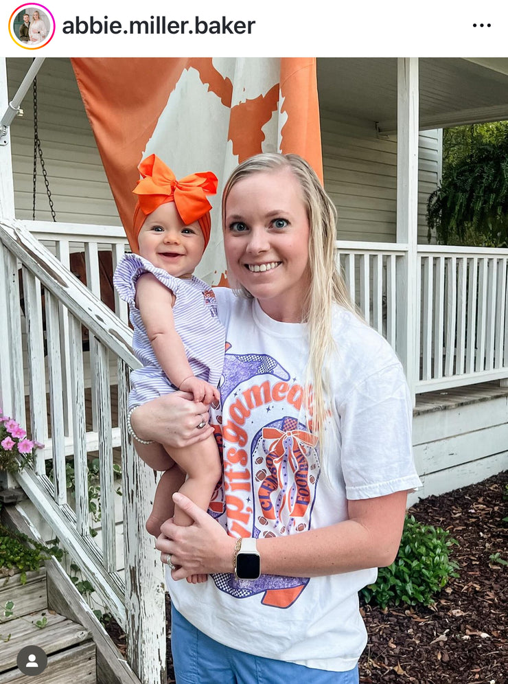 Clemson Boots Tee