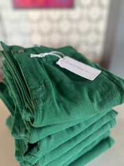 Vintage Cropped Flare | Green