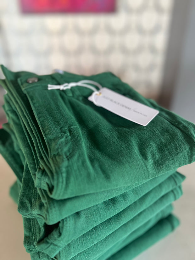 Vintage Cropped Flare | Green