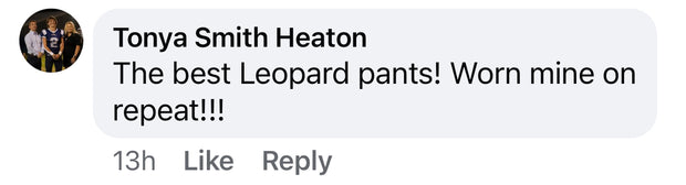 High Rise Vintage Straight Denim | Leopard