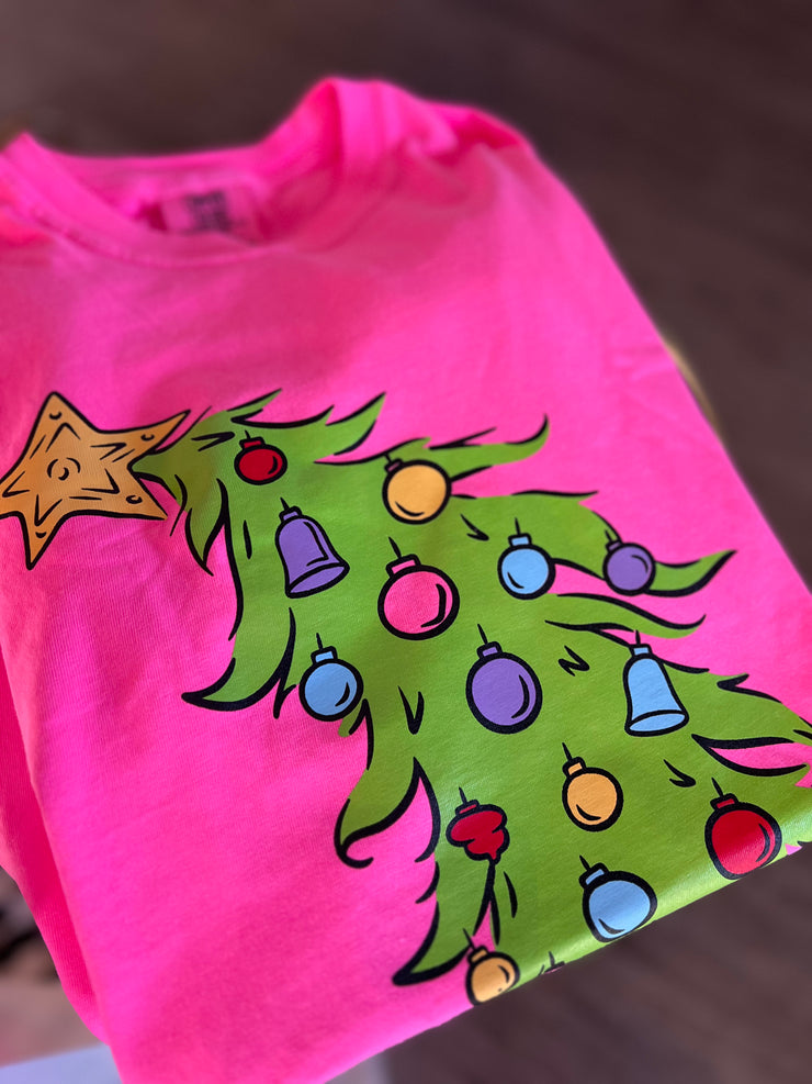 Grinch Tree Tee