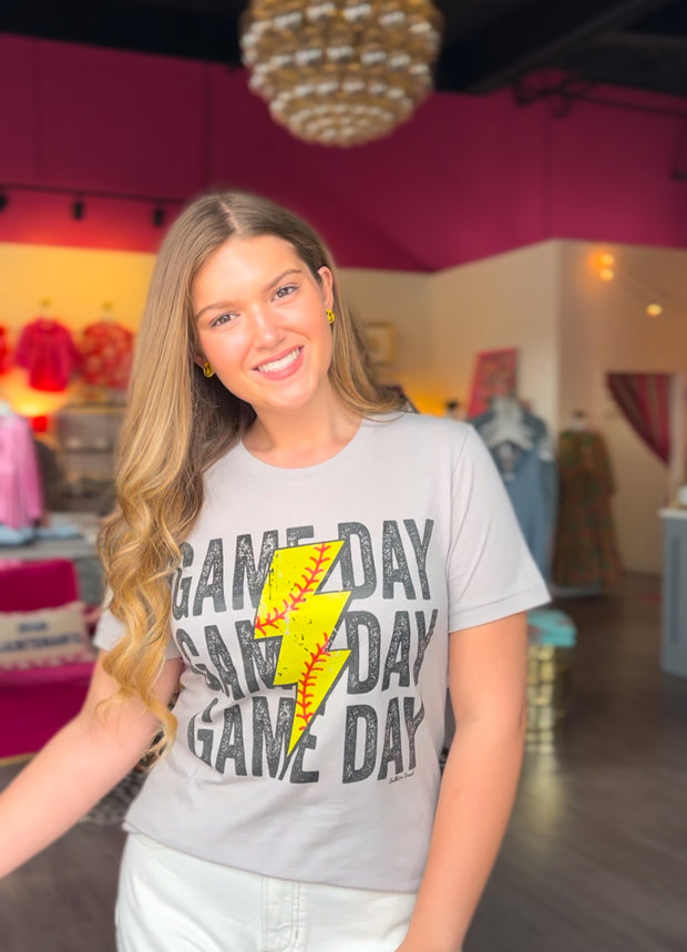 Softball Bolt Gameday Tee