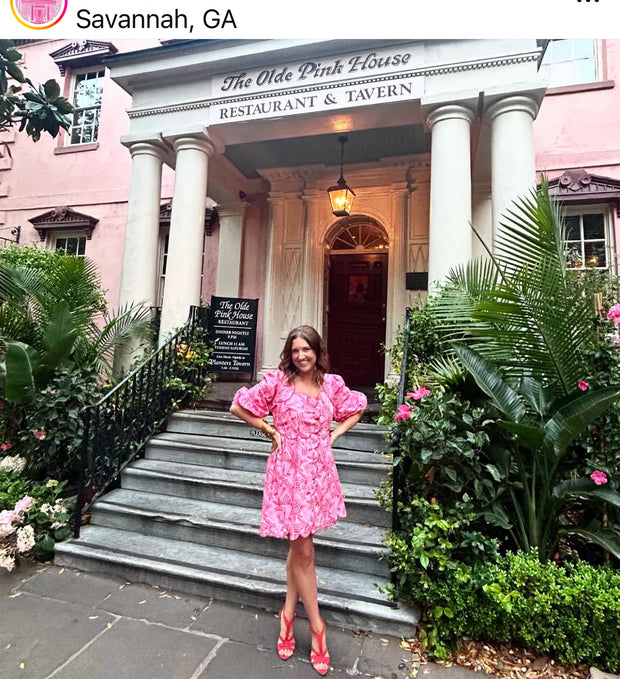 Sweet Savannah Scallop Dress