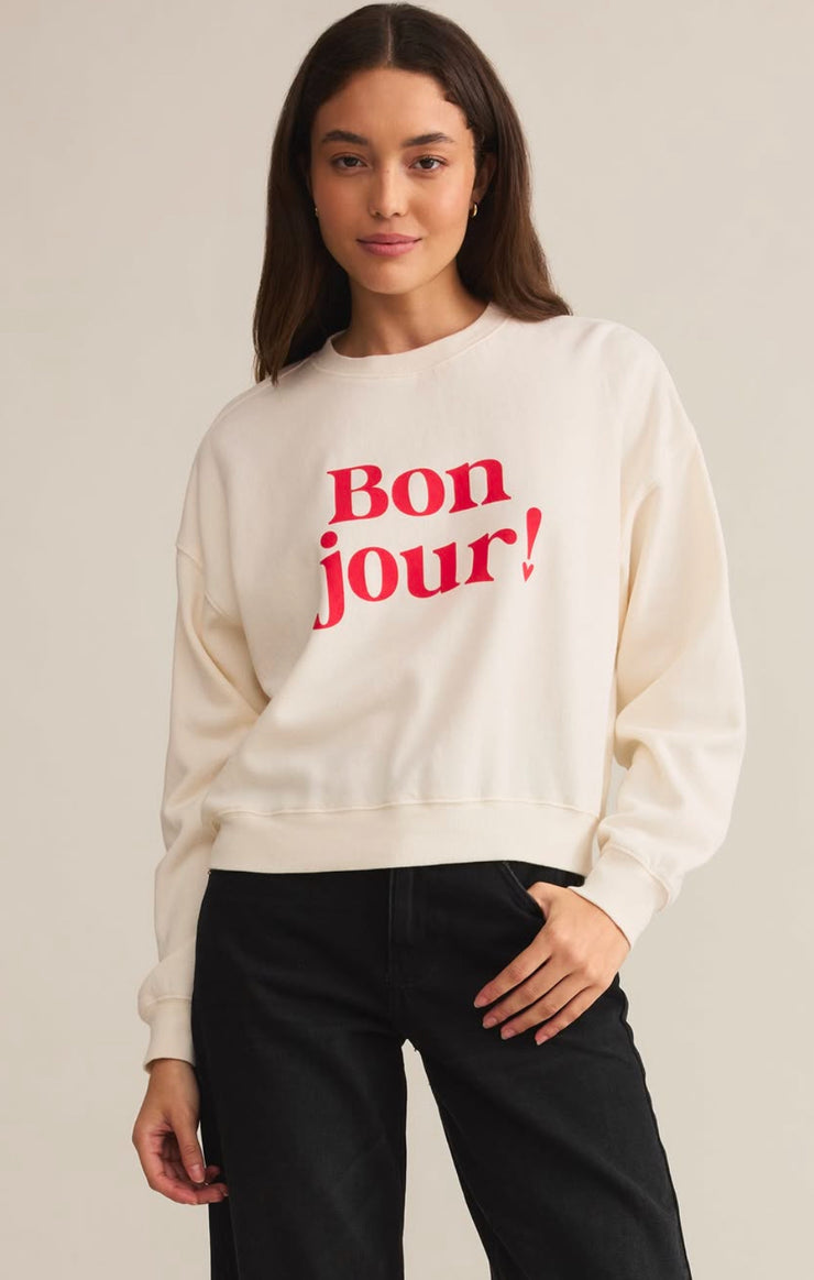 Bonjour Sweatshirt