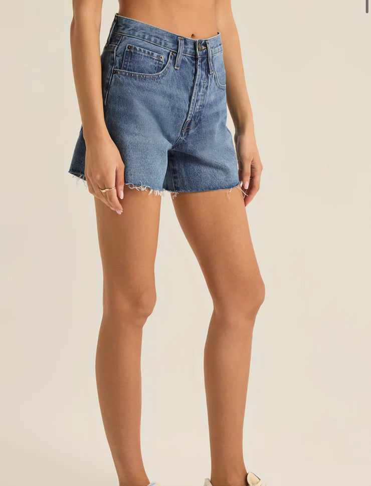 Everyday Hi-Rise Denim Short | Vintage Indigo - SIZE 26