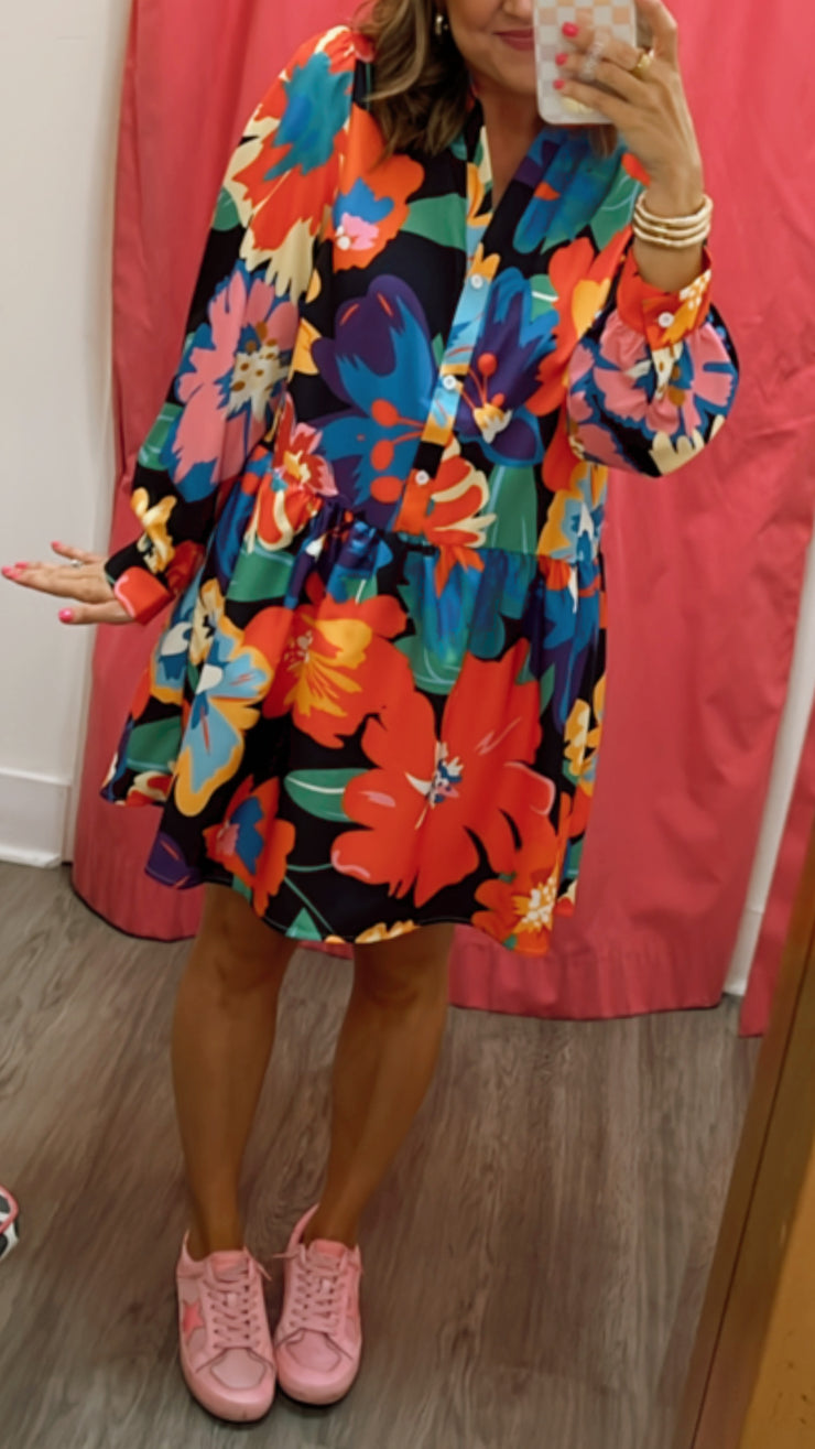 Dose of Happy Floral Dress
