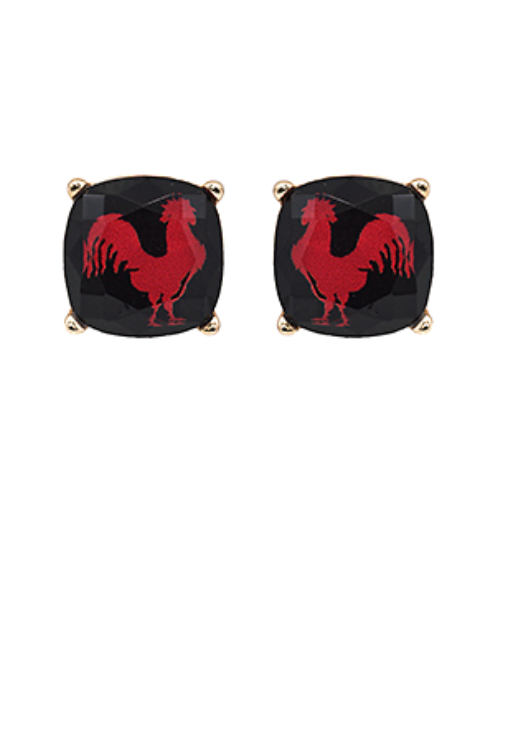 Square Logo Studs | USC