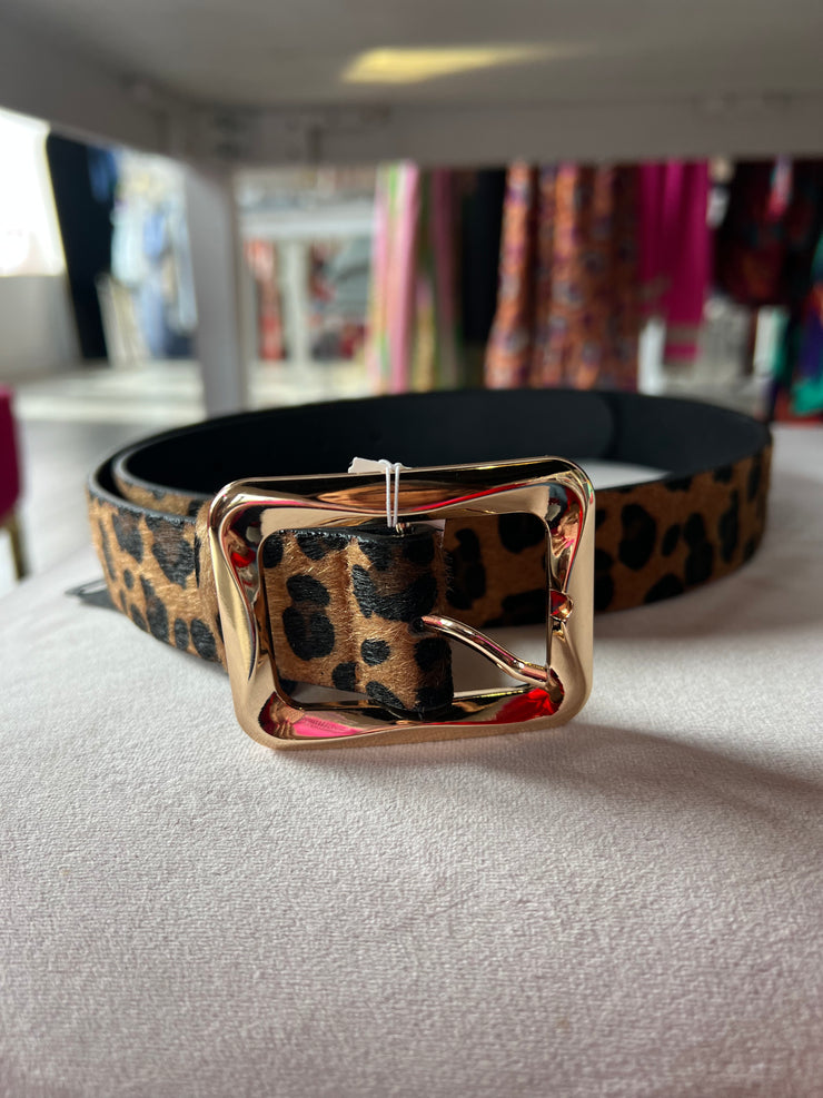 Leopard Chic Belt