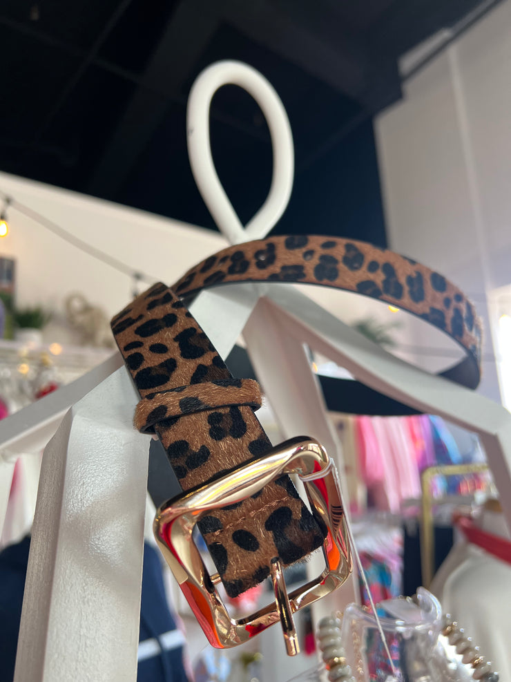 Leopard Chic Belt