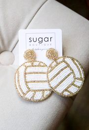 Glam Volleyball Earring