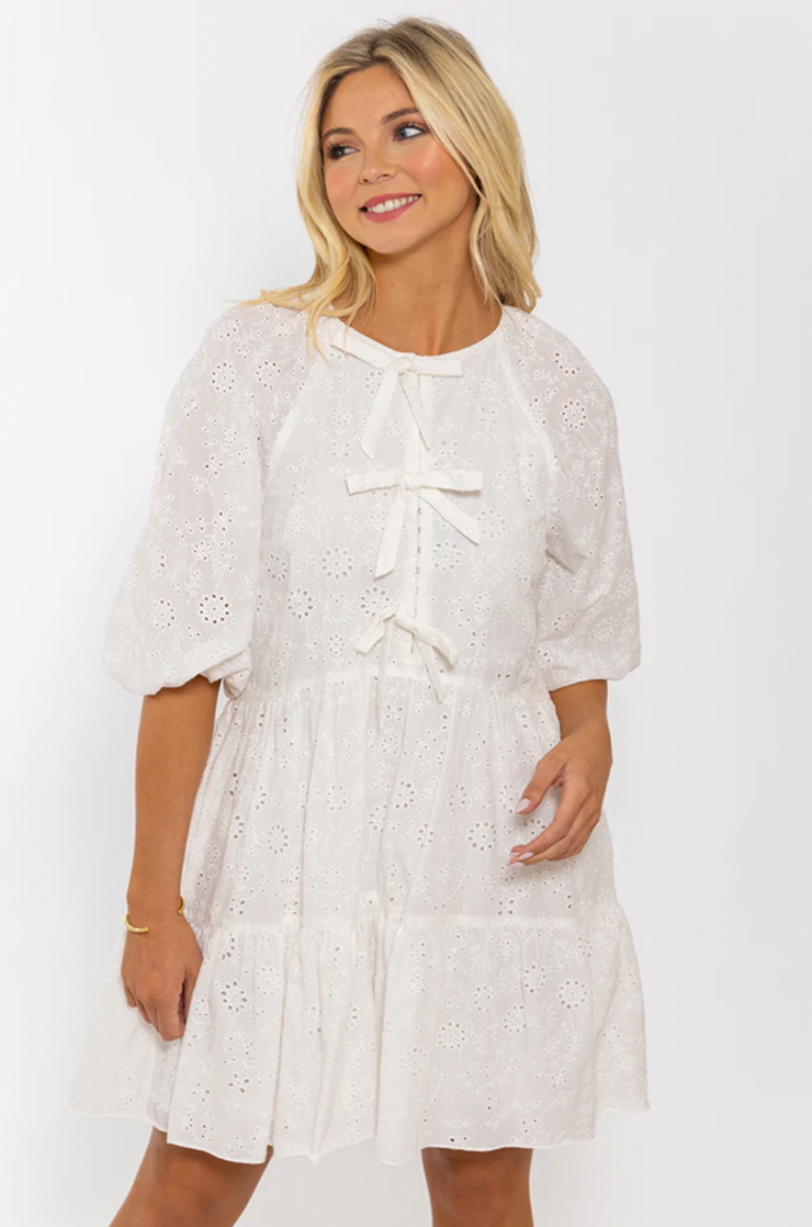 Elle Dress | White