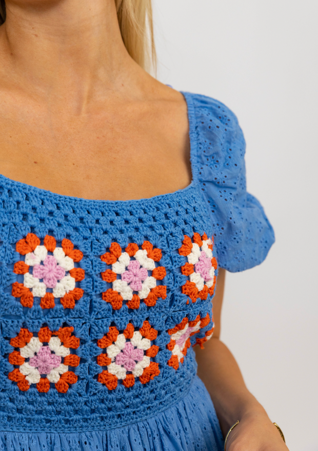 Red Rocks Crochet Dress