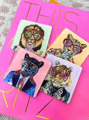 Big Cats | Set of 4 Coasters