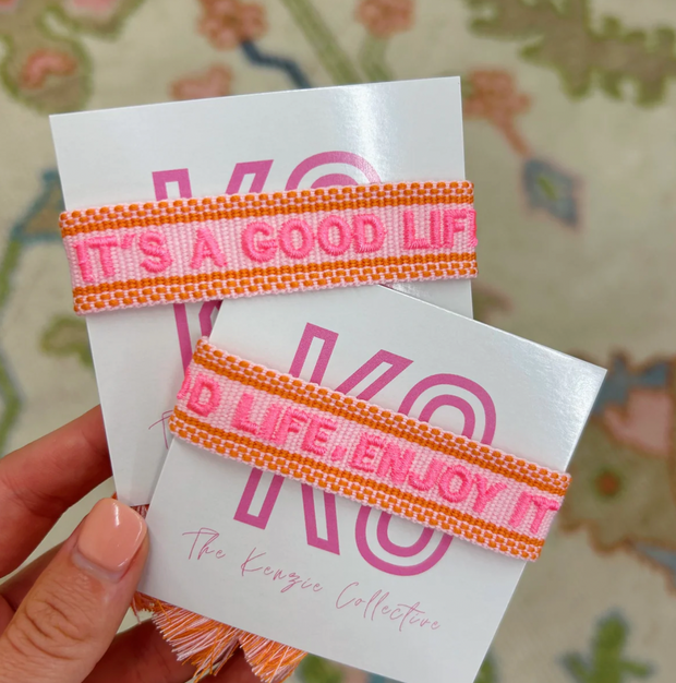 It's a Good Life Signature Bracelet | Limited Edition