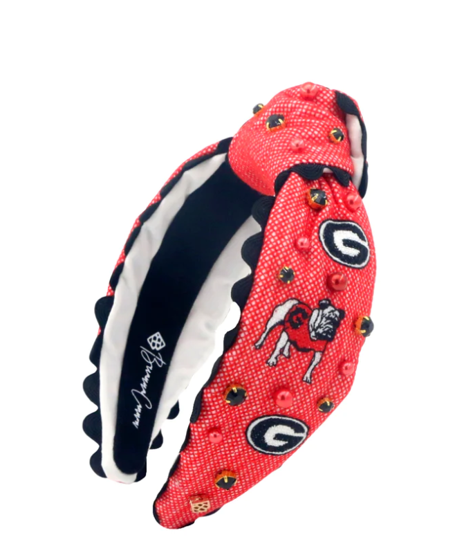 Georgia Power G Cross Stitch Headband