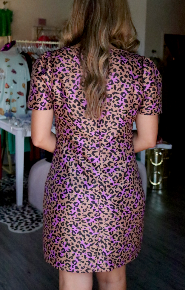 Violet Jaguar Dress
