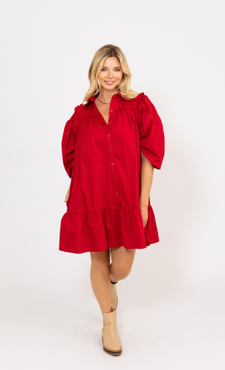 Garnet Lainey Ruffle Dress