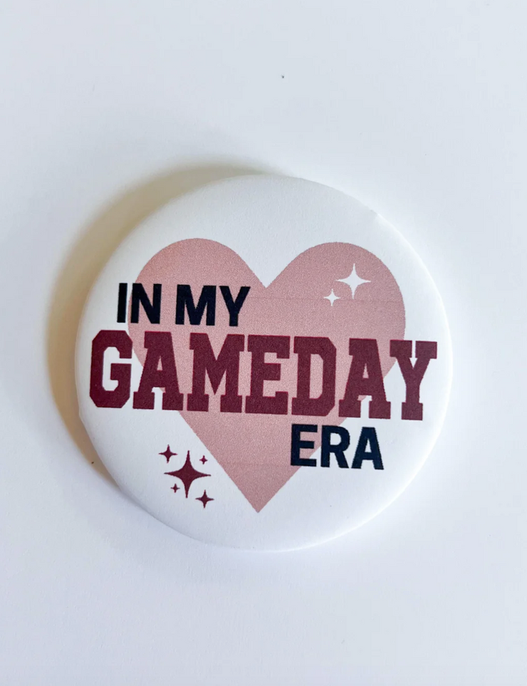 In My Gameday Era Button | Garnet
