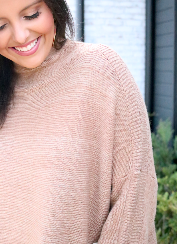 Boho Sweater | Camel