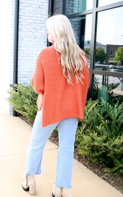 Boho Sweater | Rust