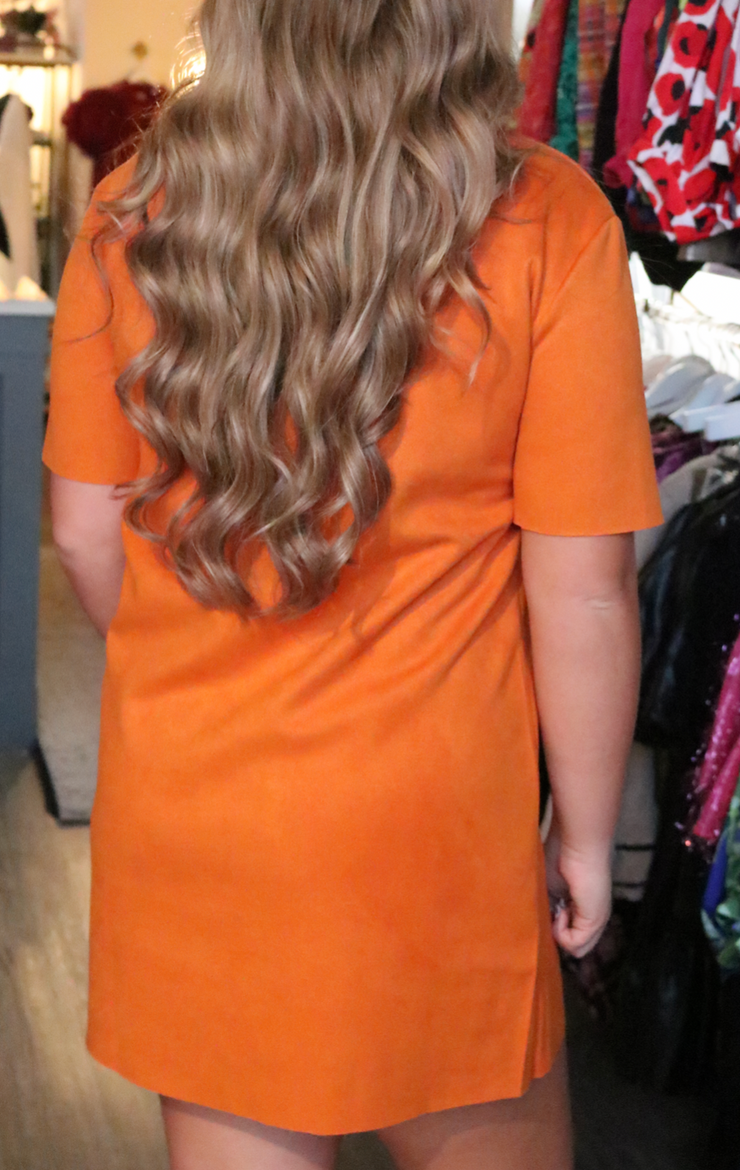 Orange You In Love Dress