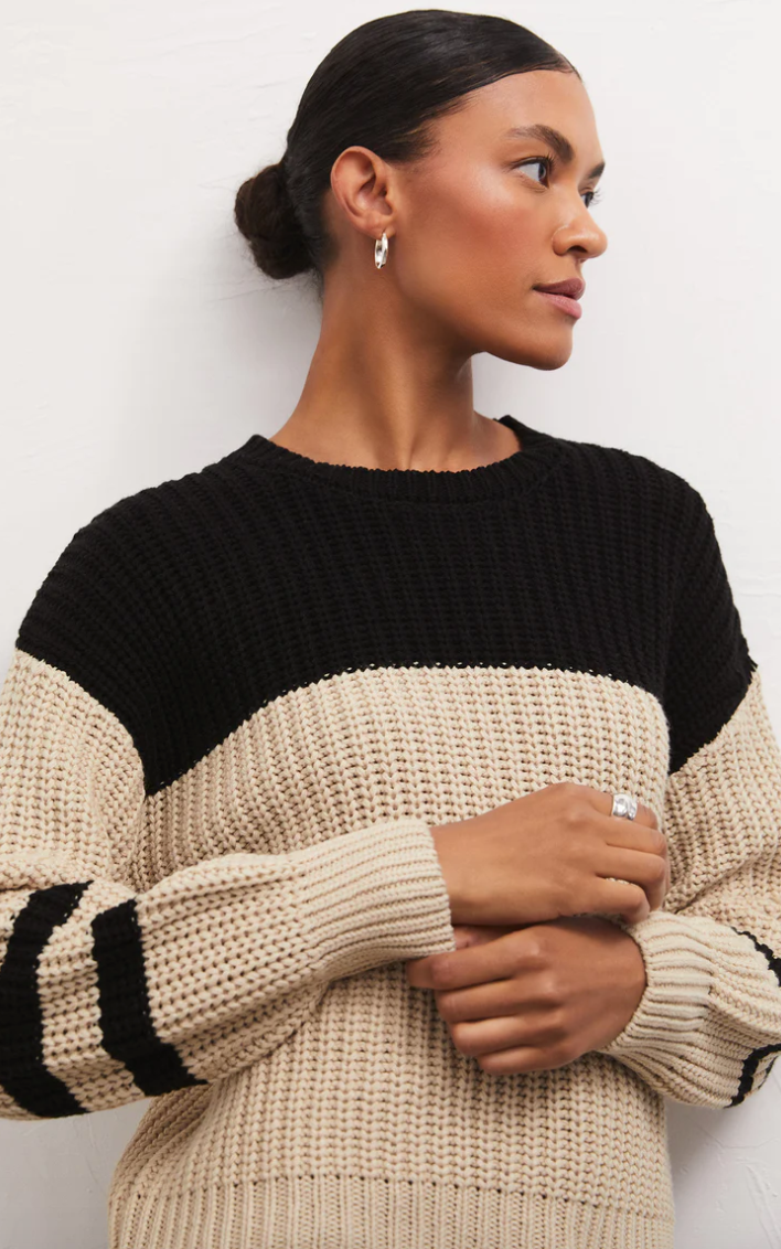 Lyndon Color Block Sweater