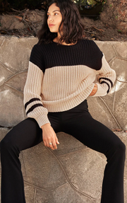 Lyndon Color Block Sweater