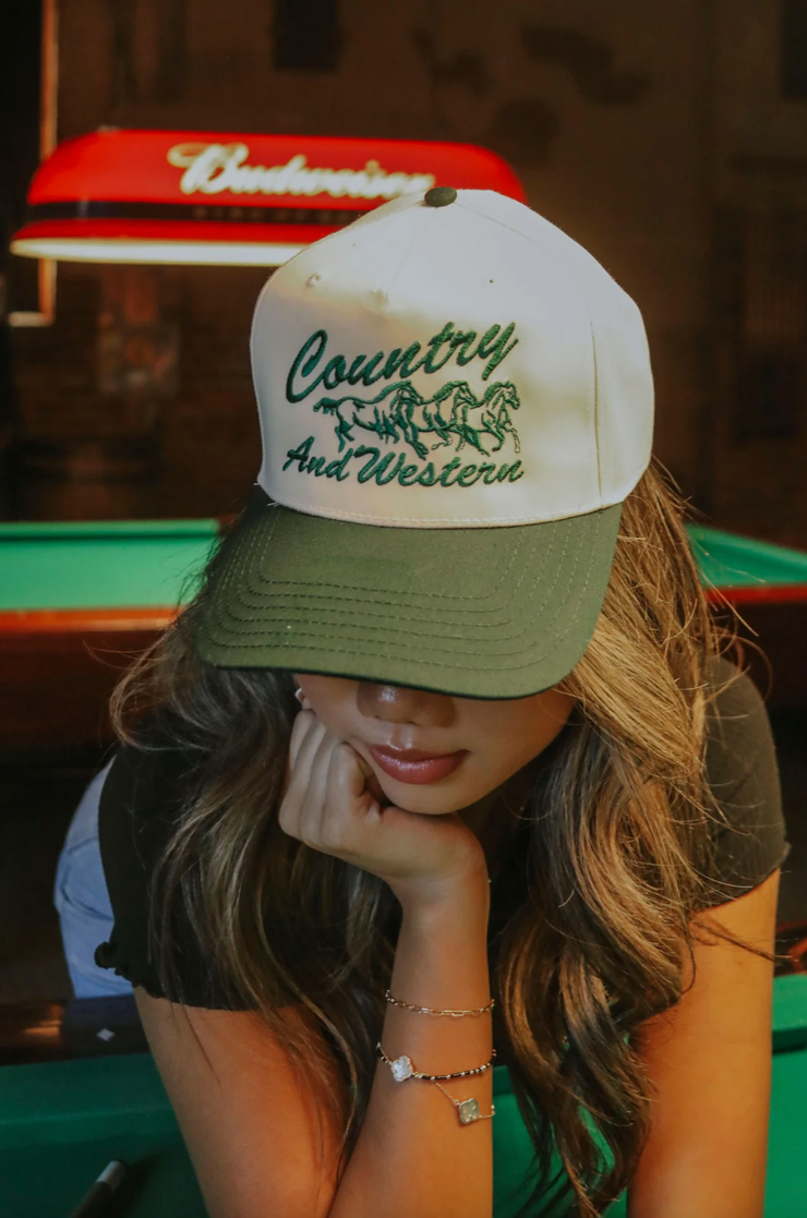 Country and Western Trucker Hat