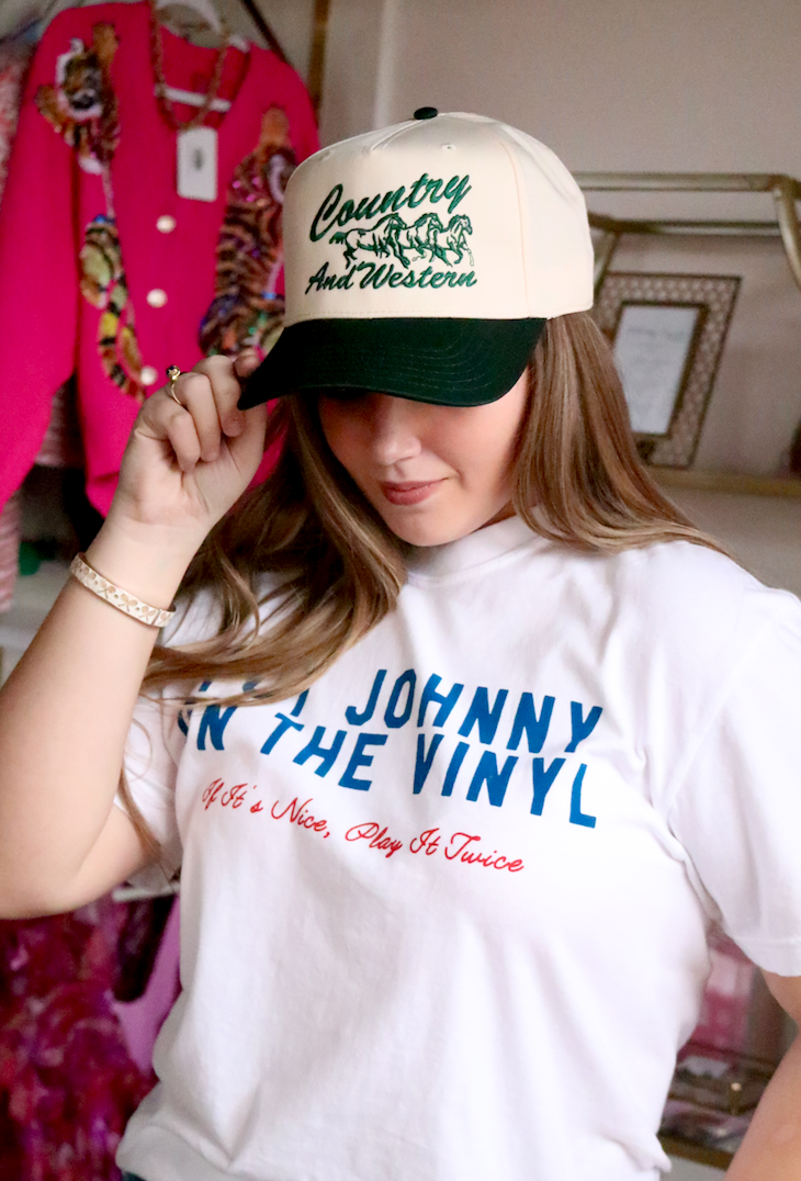 Put Johnny On The Vinyl Tee