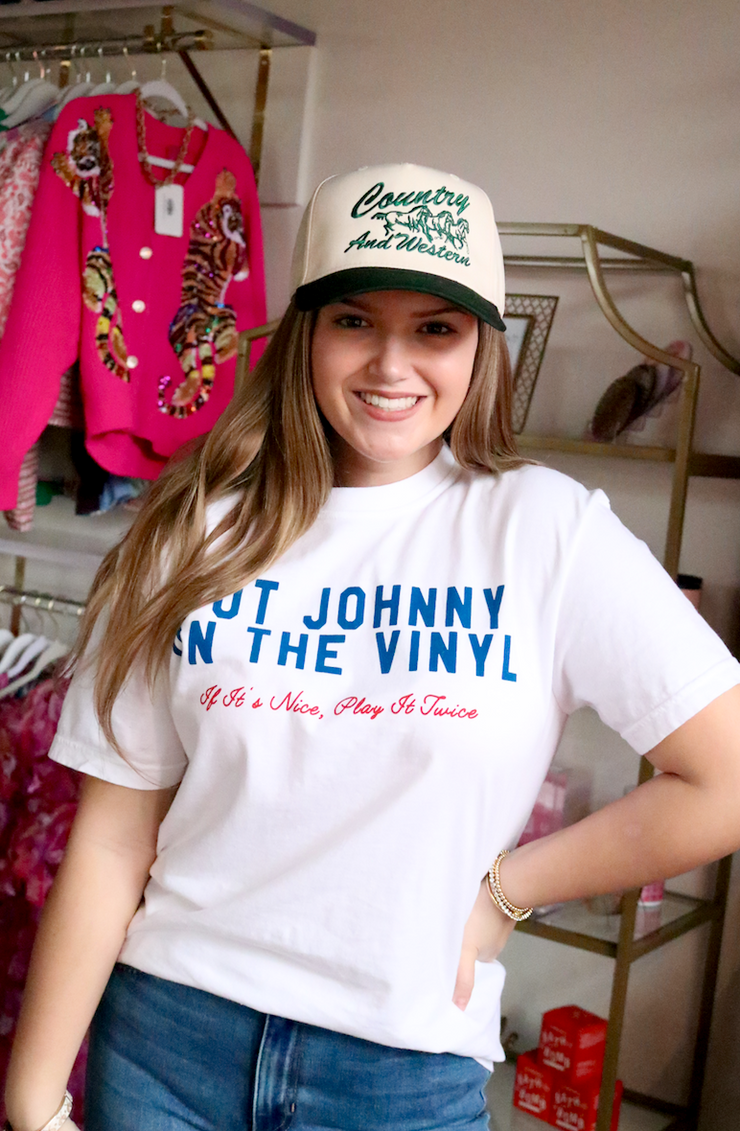 Put Johnny On The Vinyl Tee