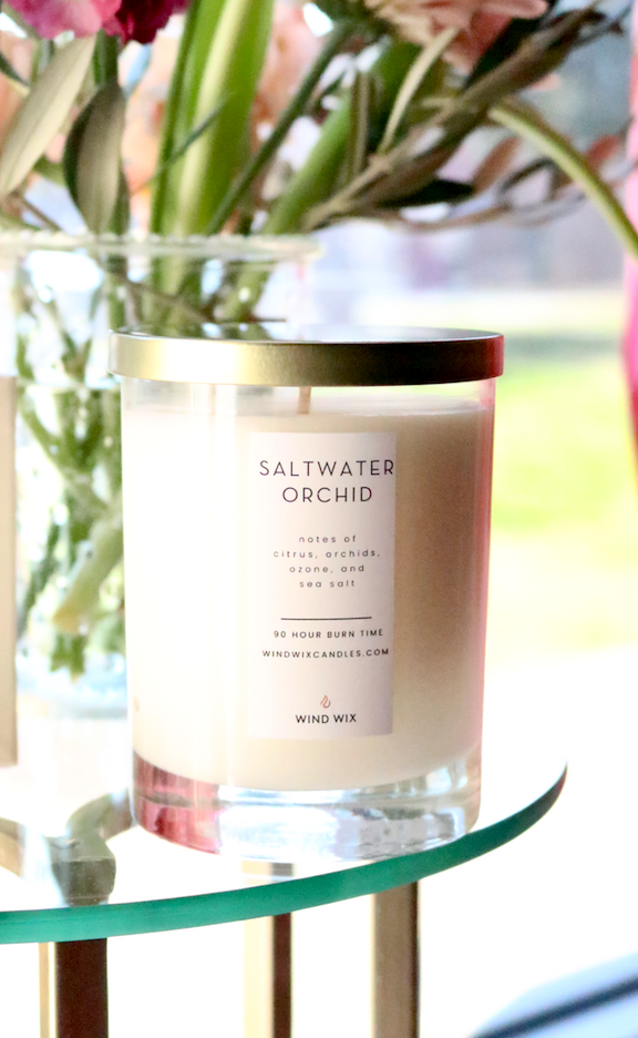 Saltwater Orchid Candle