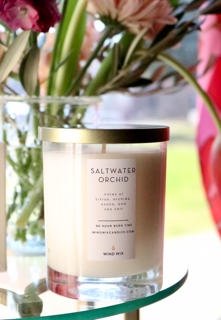 Saltwater Orchid Candle