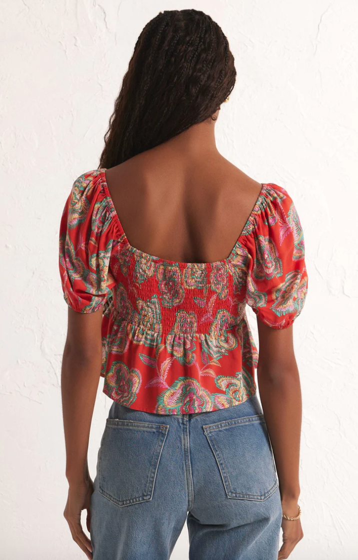 Renelle Tango Floral Top