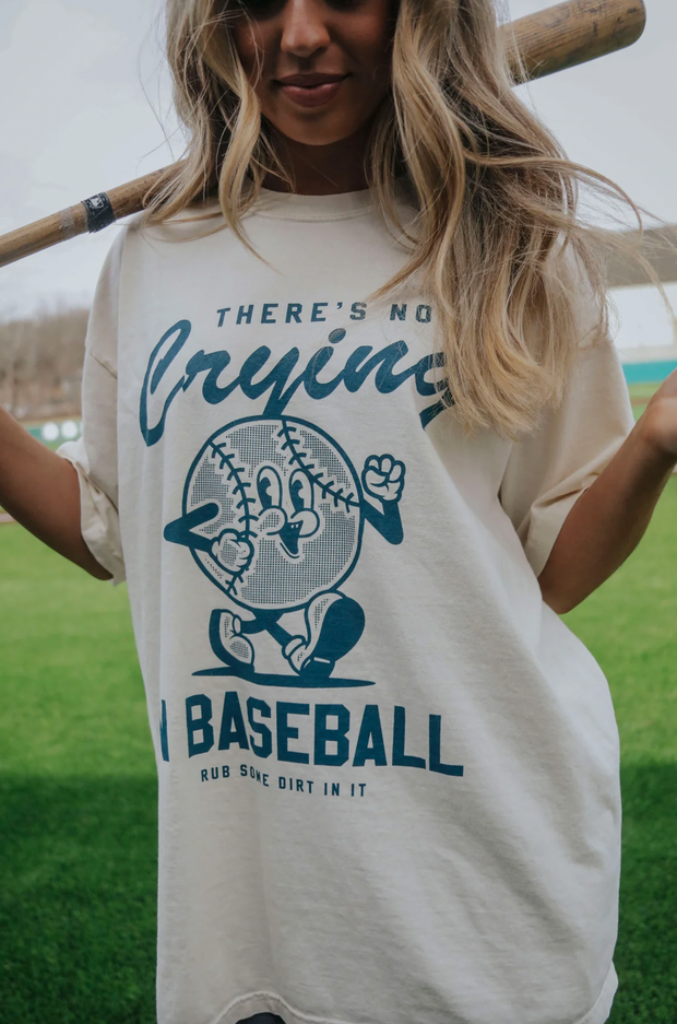 No Crying in Baseball Tee