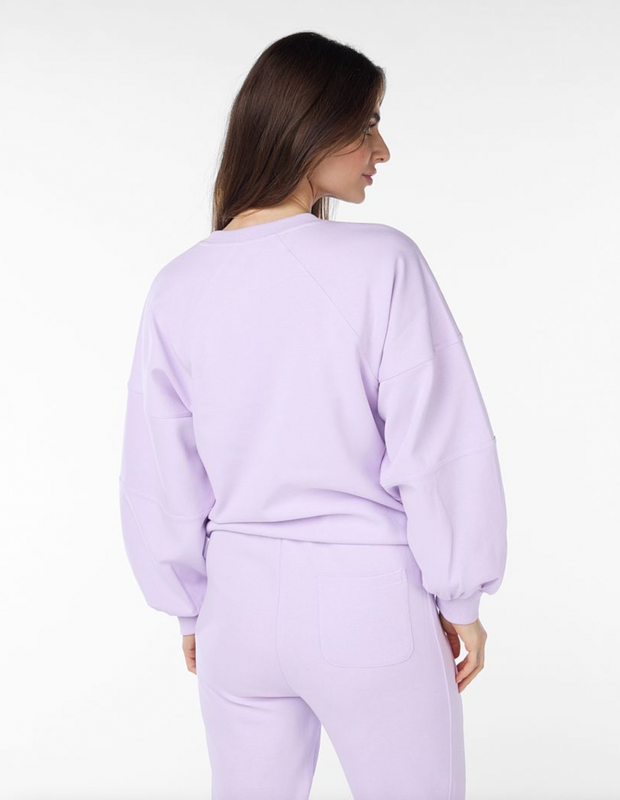 Spring Vibe Sweatshirt | Lilac