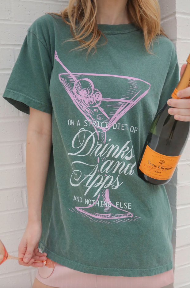 Drinks and Apps Tee