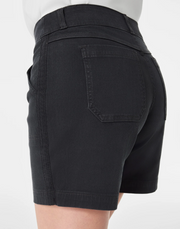 Stretch Twill Shorts 6" | Washed Black