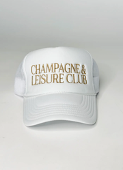 Champagne and Leisure Club Trucker Hat