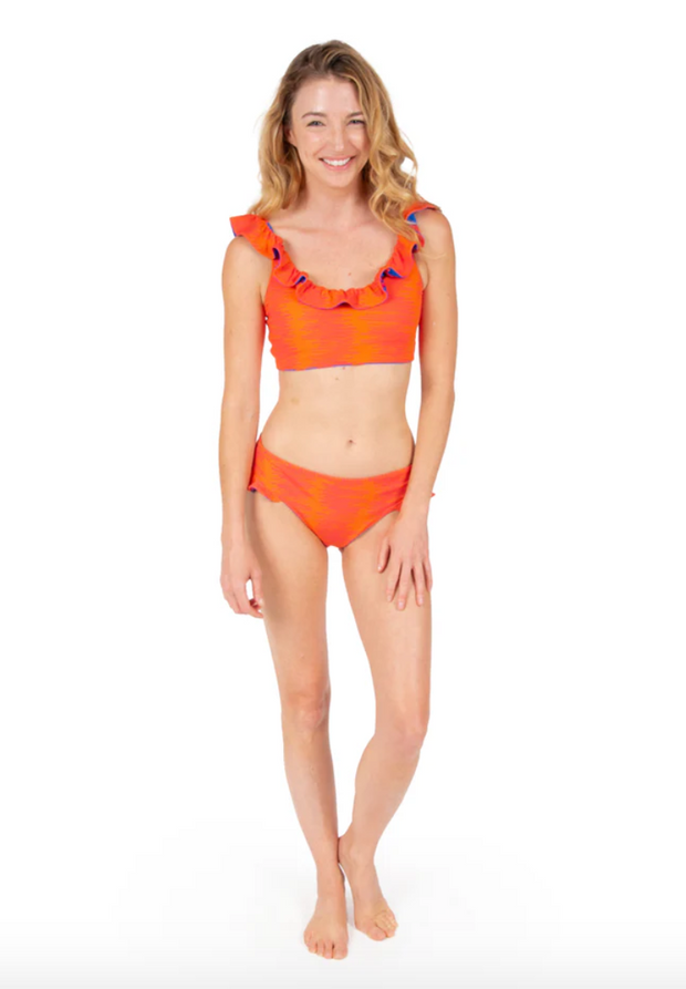 Lola Bikini Top | Skinny Dip / Pink Tiger
