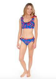 Lola Bikini Top | Skinny Dip / Pink Tiger