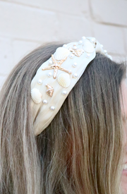 Sandy Sea Shell Headband
