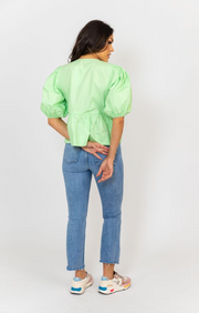 Madame Bow Top | Mint