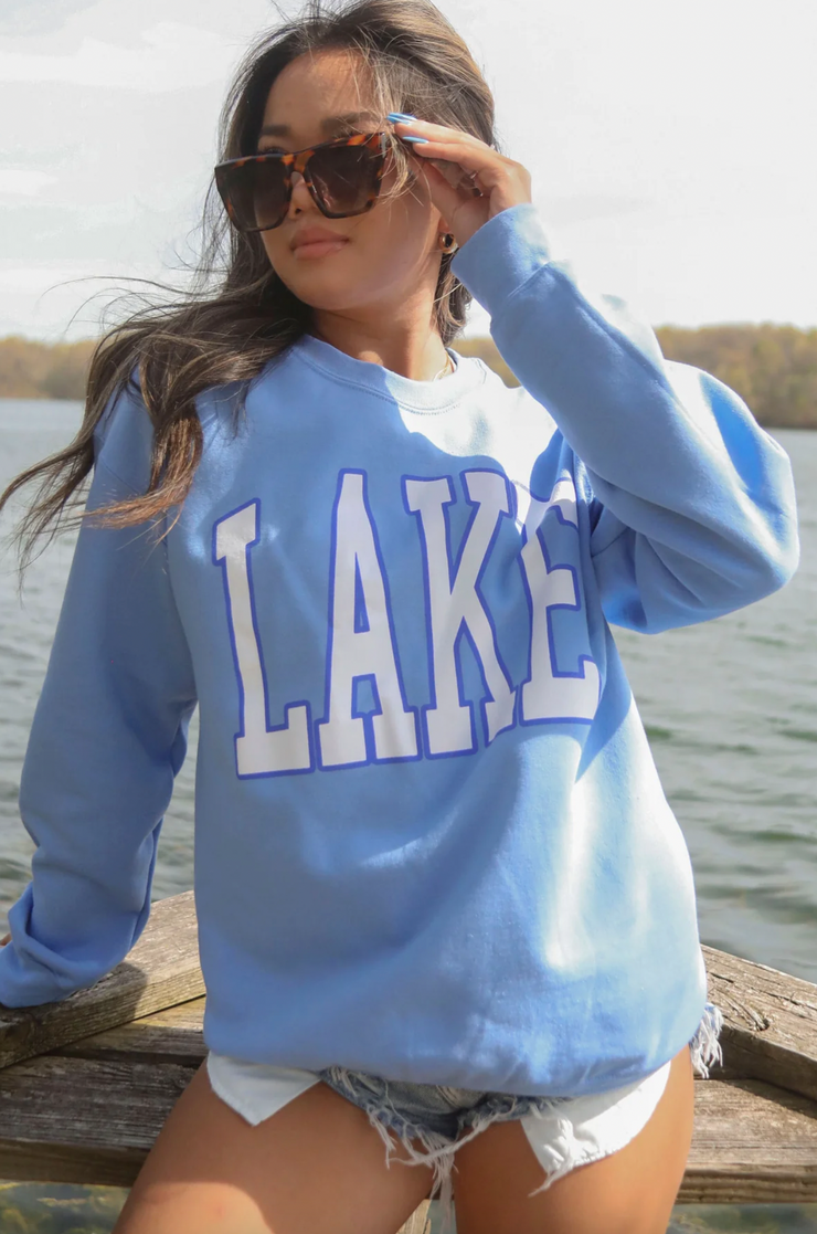 LAKE Oversized Sweatshirt - MEDIUM