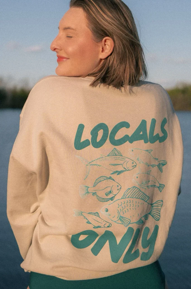 Locals Only Sweatshirt - S , M