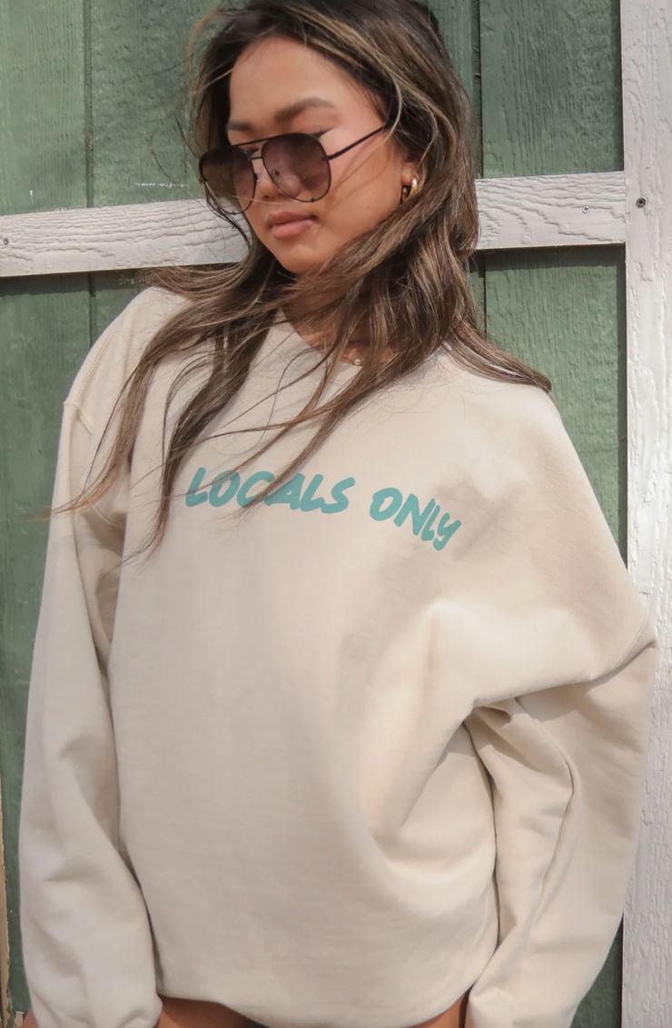 Locals Only Sweatshirt - S , M