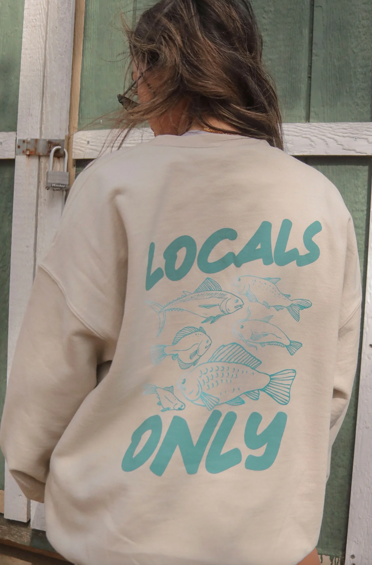 Locals Only Sweatshirt - S , M