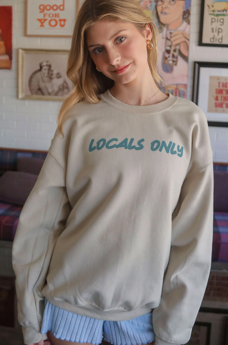 Locals Only Sweatshirt - S , M