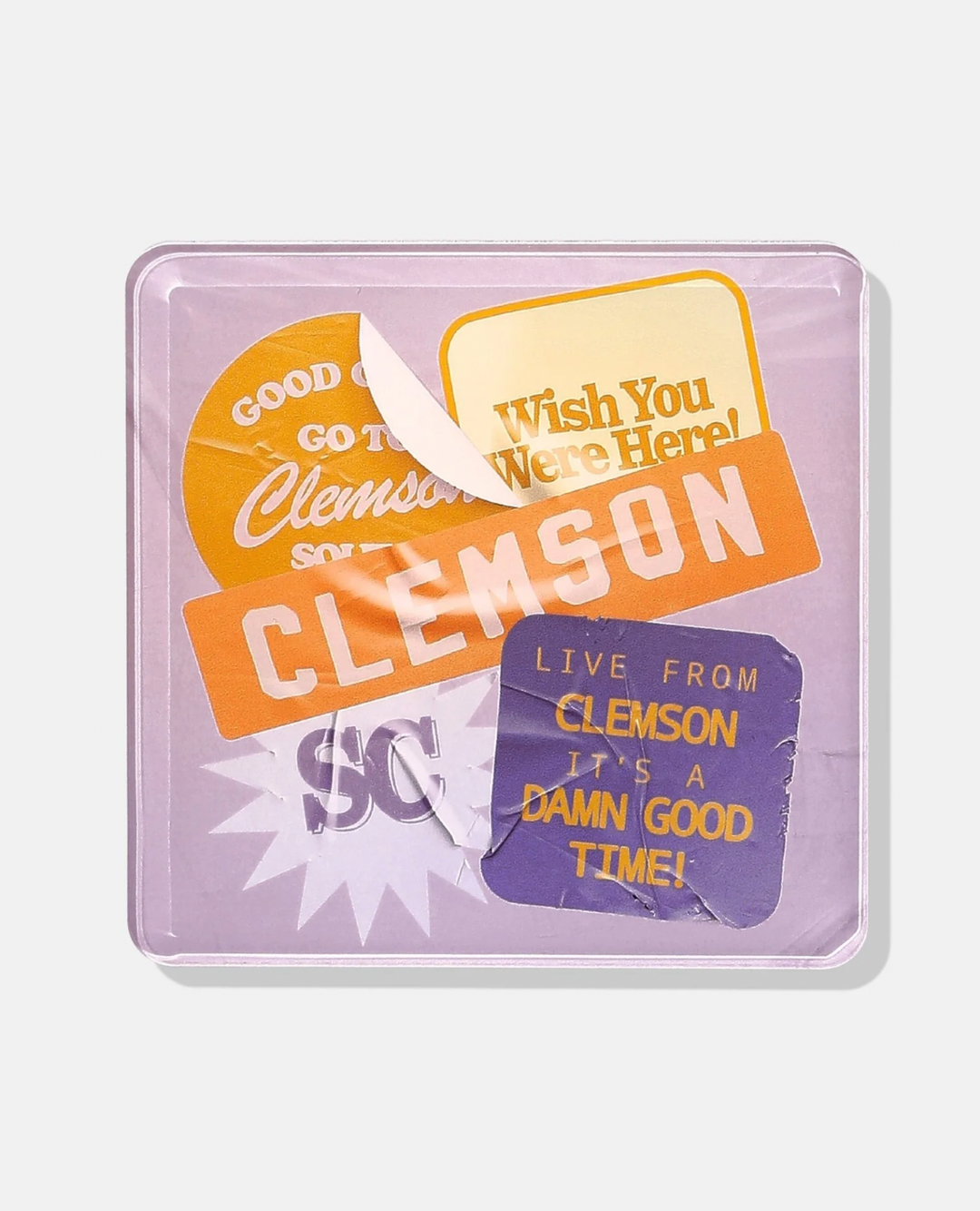 Clemson, SC Coasters | Tailgate Collection