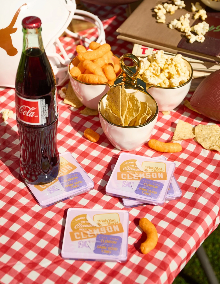 Clemson, SC Coasters | Tailgate Collection